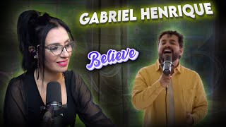 GABRIEL HENRIQUE - Believe - (Cher Cover) |  REACTION &amp; ANALISIS