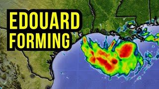 Edouard Forming in the Gulf