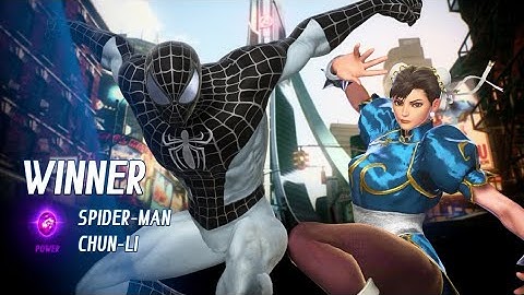 Marvel VS Capcom Infinite: Arcade Mode (Spider-man/Chun li)