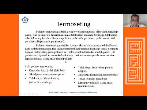 Video: Saat polimer termoset dipanaskan?