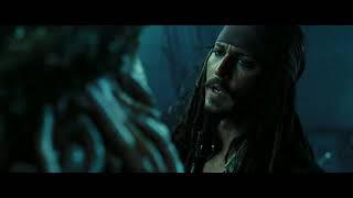 Дэйви Джонс Заключает Сделку С Джеком Воробьем. Пираты Карибского Моря: Сундук Мертвеца 2006