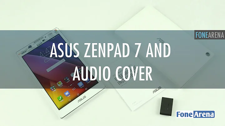 Asus ZenPad 7.0 and Audio Cover Unboxing