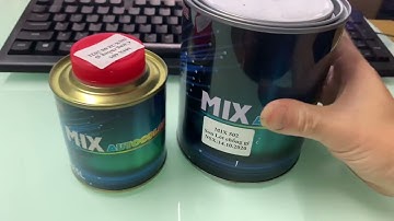 Sơn lót chống rỉ ô tô sắt thép kẽm inox hãng MIX