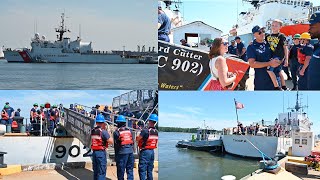 U.S. Coast Guard Cutter Tampa returns home following 67-day patrol.
