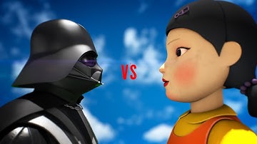 Darth Vader vs Squid Game: Who Wins?