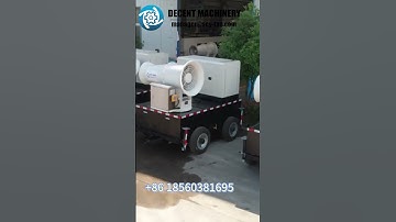 How does a fog cannon effectively suppress dust at industrial sites? #dustsuppression #fogcannon