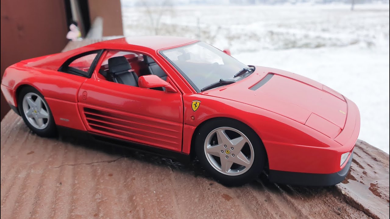 ホットウィール フェラーリ 348tb 1/18 Amazon.com: Ferrari 348 TB Black 1/18 Diecast Car Model by