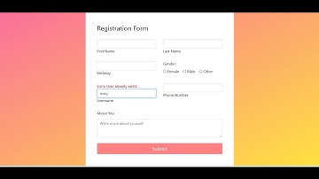 How to check live check username exist with jQuery ajax simple way 2021