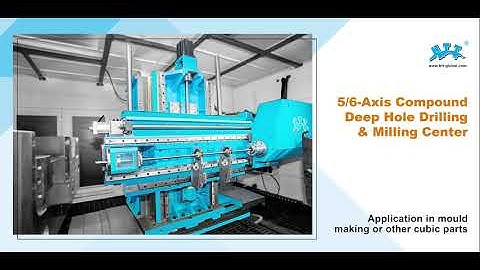 Deep Hole Drilling & Milling Center 5-axis deep hole drilling machine