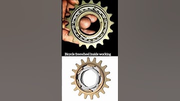 Working mechanism of Bicycle Freewheel ✅ #cadcam #bicycle #freewheel #solidworks #3ddesign