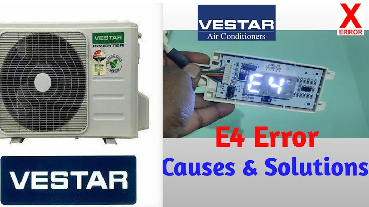 Don't Panic! Fixing the E4 Error Code on Your Air Conditioner