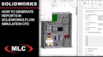 How to Generate Reports in #SOLIDWORKS Flow Simulation #CFD