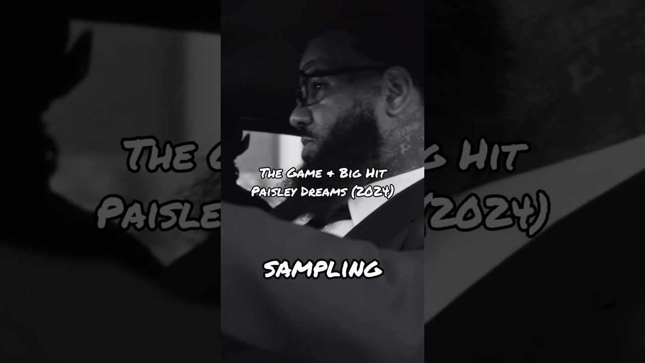[Sampling] The Game & Big Hit - Paisley Dreams (2024) 