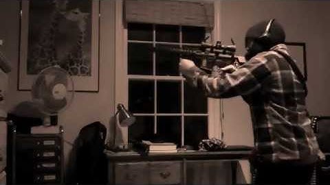 Gun Shot/Color Correction Test with Windows Movie Maker