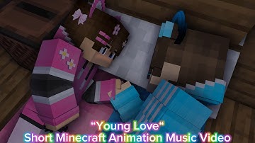 “Eli Lieb - Young Love“ - Short Mine-imator Minecraft Animation Music Video [Boy Love] ♪