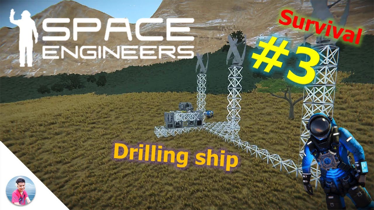Space Engineers - Survival #3 [นูนันเล่นเกม]: สร้างยานขุดเจาะกัน - YouTube