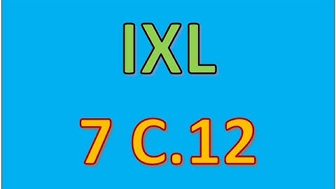 IXL) 7th grade C.12 - Add and subtract integers