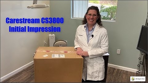 Carestream CS3800 Intraoral Scanner -  Initial Impression