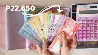 Cash Stuffing ✨ PHP 22,650 ✨ + Life Update! 🤍😊