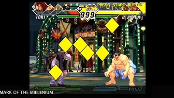 Capcom vs. SNK 2 - Iori test Video