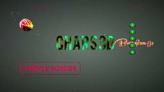 Chars3D V1 BETA. TypeScript library for 3D and 2D text rendering
