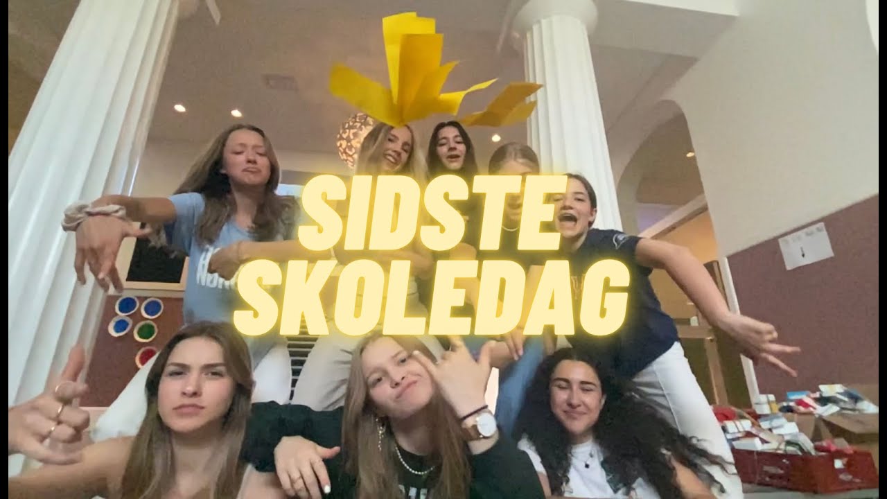 Sidste Skoledag 9. Klasse Klostermarksskolen 2022