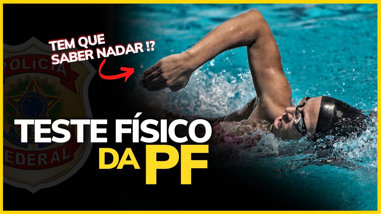 TAF PF FEMININO E MASCULINO: NATAÇÃO É MUITO DIFÍCIL?