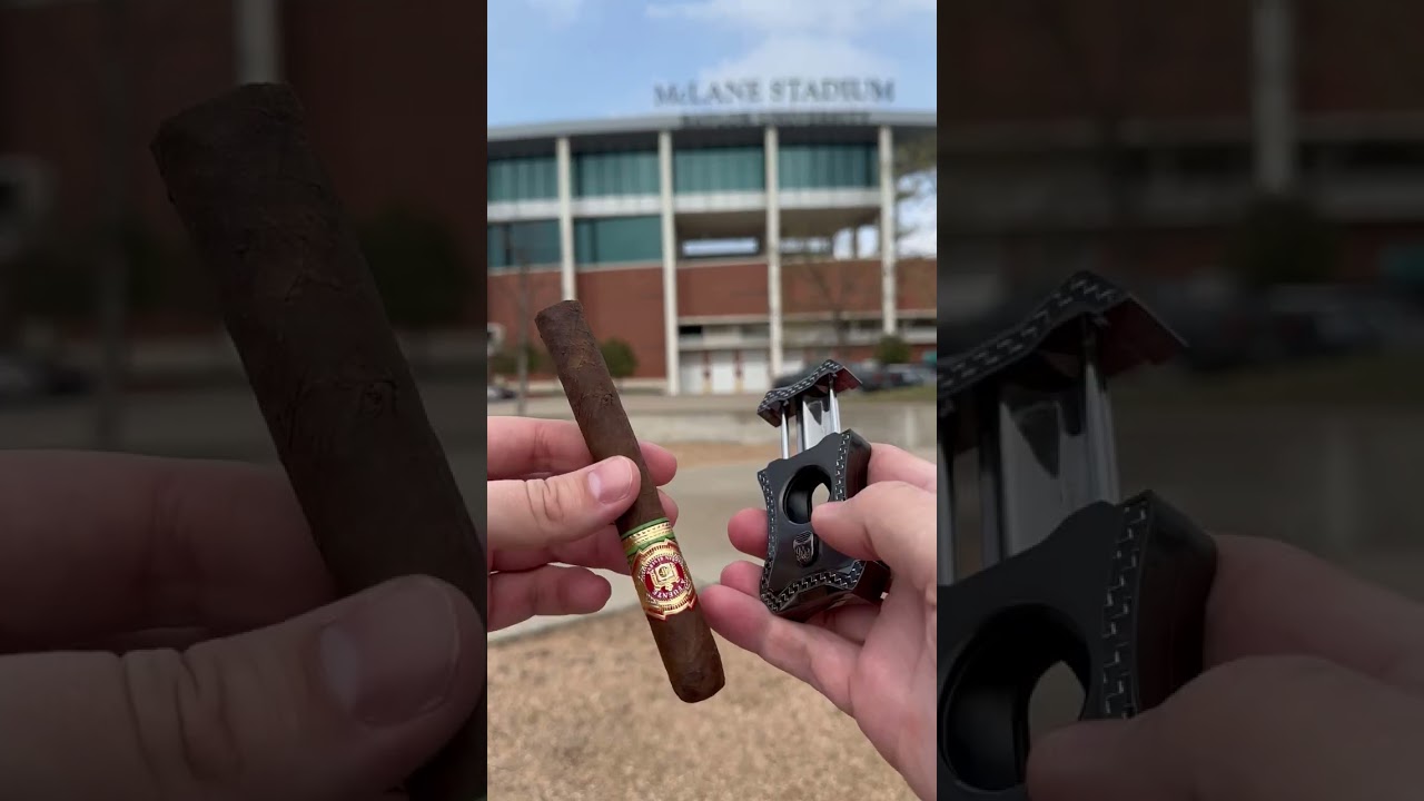 🔥 Smoking the ultimate Arturo Fuente Gran Reserva Cigar at Mclanes Stadium in Waco Texas😍💨 
