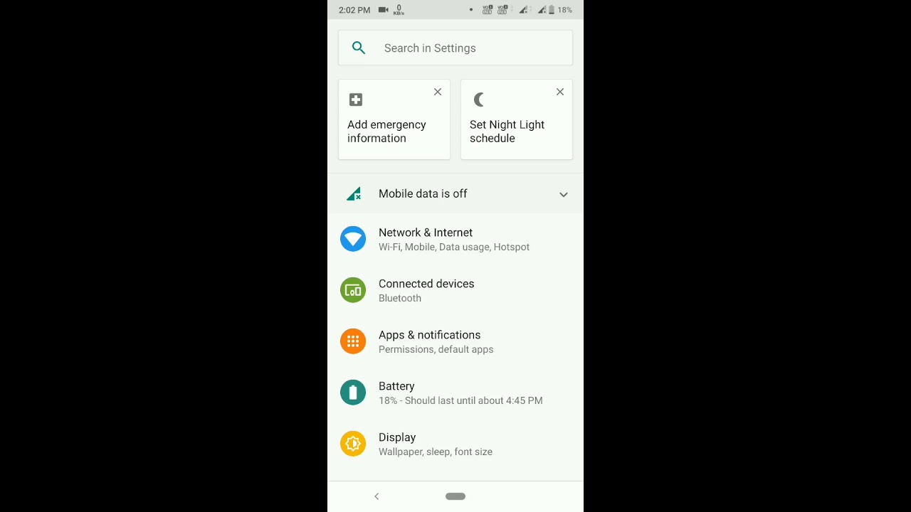 how to check mobile internal memory in android
