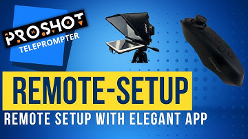 Digiocraft Proshot Teleprompter Remote Setup | Best Teleprompter Remote - Create Your PRO Videos