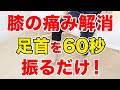 【自分で治す!!】たった1分足首を振るだけ!!膝痛を解消する足首体操【東京 膝の痛み】東京都渋谷区恵比寿の整体院蒼