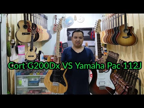 CORT G200DX VS YAMAHA PACIFICA PAC 112J #Clean & Drive