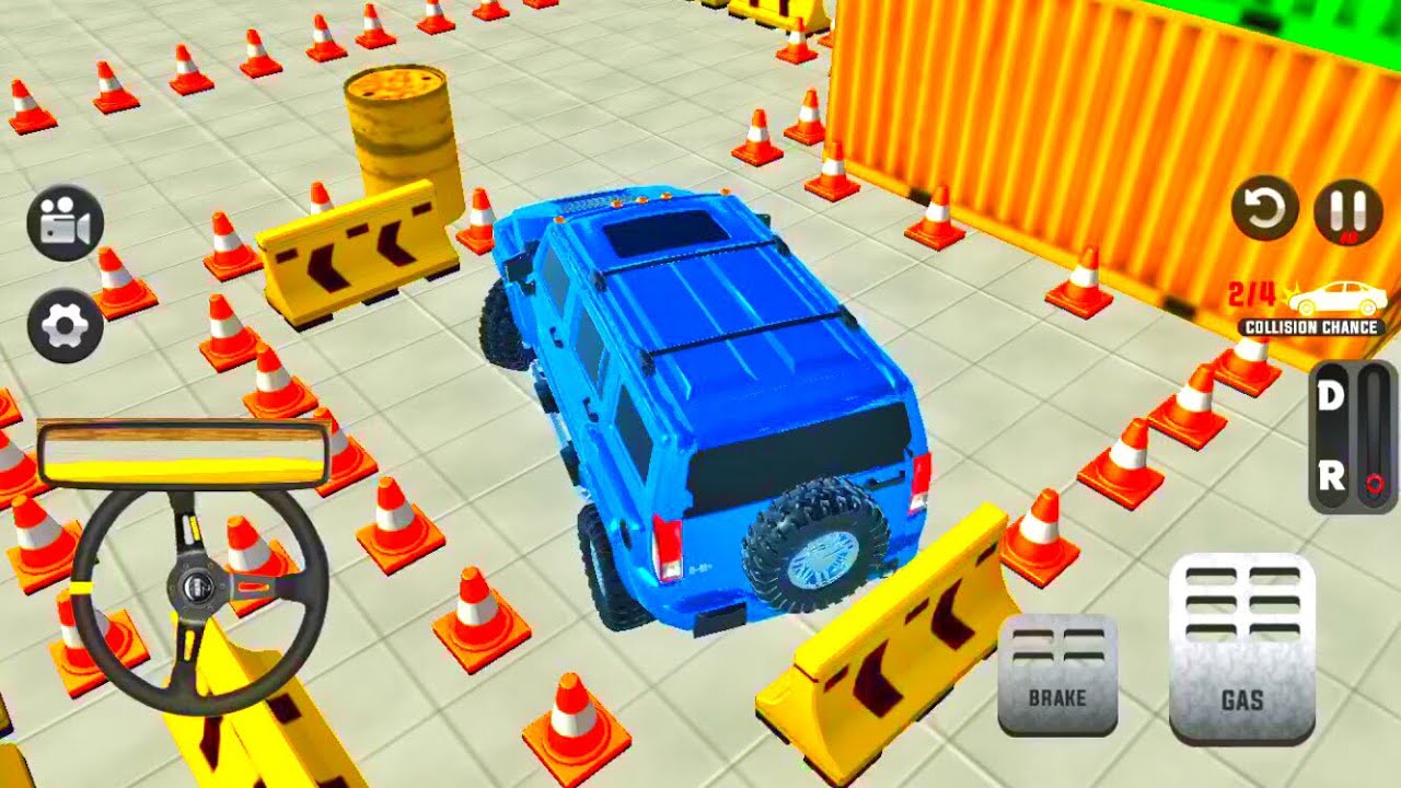 Prado Car Parking Simulator 3D - Hard Parked Prado Parking - Gadi Wala Game : Android Gameplay