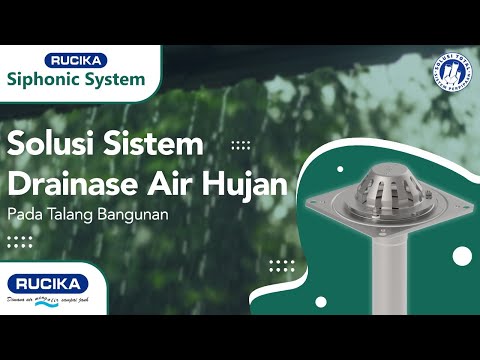 Video: Sistem drainase air hujan: pemasangan sendiri