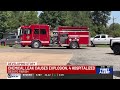 Four hospitalized after chemical explosion at Logansport water plant