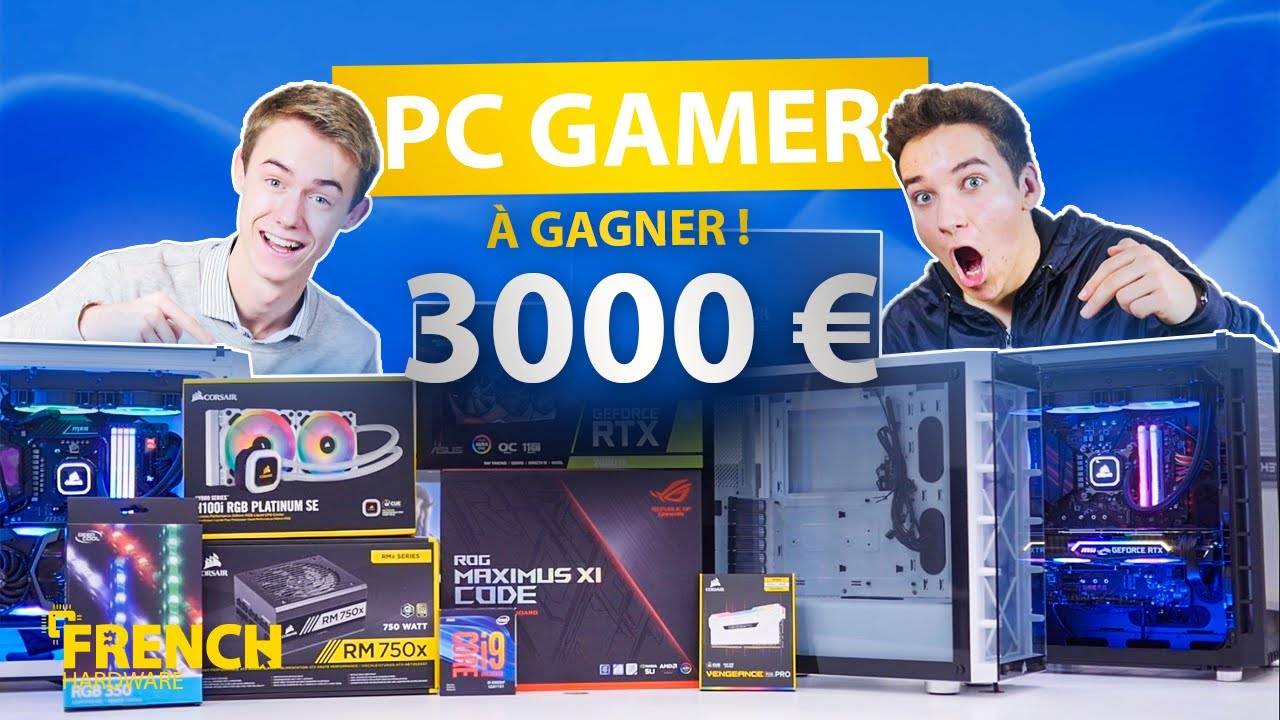 ON VOUS OFFRE UN PC GAMER à 3000€ (i9 9900K & RTX 2080Ti)