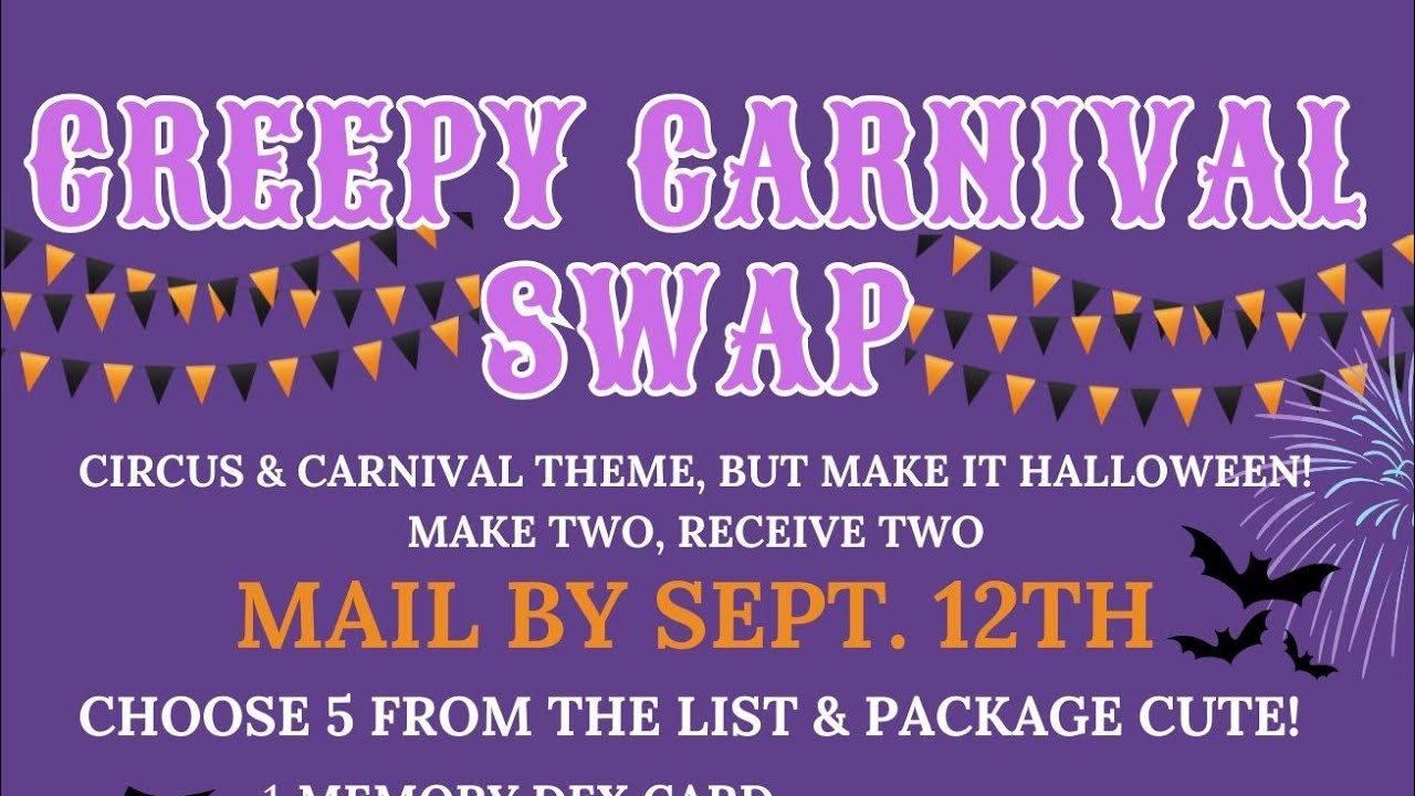 Жуткий карнавальный обмен, анонс №11 от @bayarea.crafts