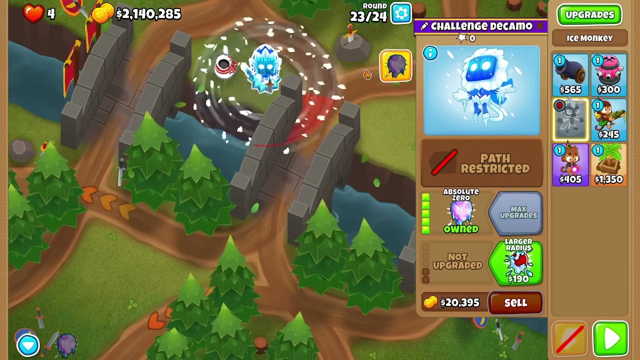 BTD6 - Advanced Challenge - August 18th, 2023 (Metallic Misery ~By Jfang3019)