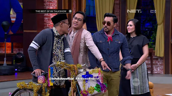 Kakek Rese Bikin Syuting Berantakan - Best of Ini Talk Show