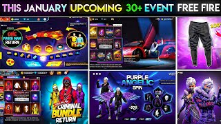 Upcoming Events in Free Fire 🤯🥳| Free Fire New Event | Ff New Event | New Event Ff