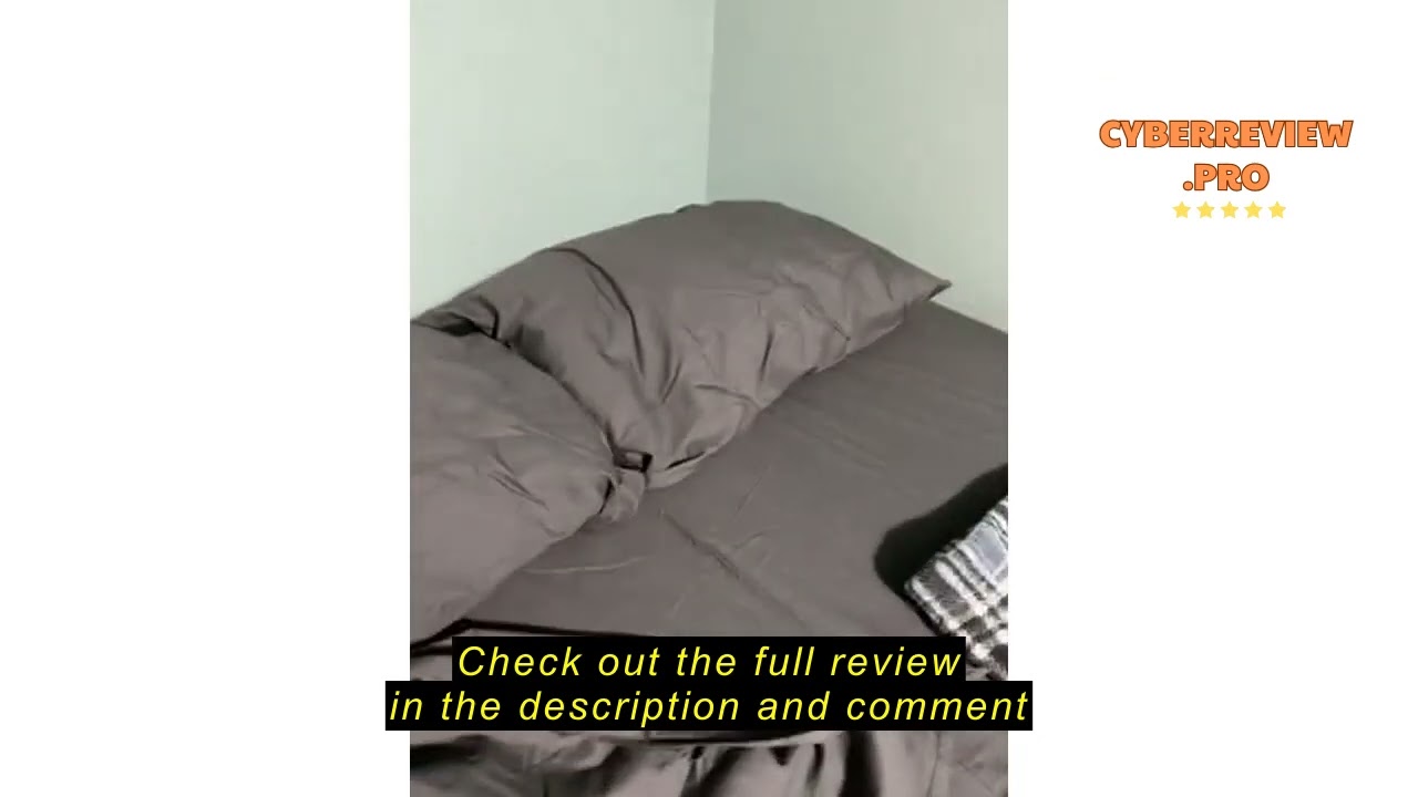 Review Lane Linen Queen Cotton Sheets – 100% Pre-Washed Percale 4-Piece Bed Sheet Set, Cooling & Bre