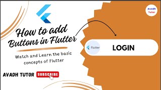 How To Add Buttons In Flutter Buttons In Flutter By Avadh Tutor