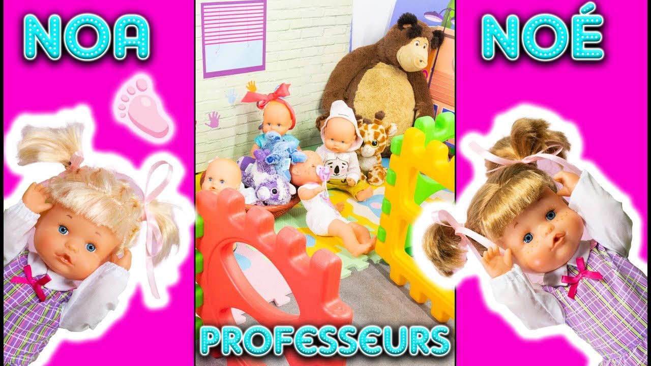 NOA ET NOE Nenuco s'occupent des bébés dans la crèche SUPERBébéLand ! C´est dur d´être enseignante!
