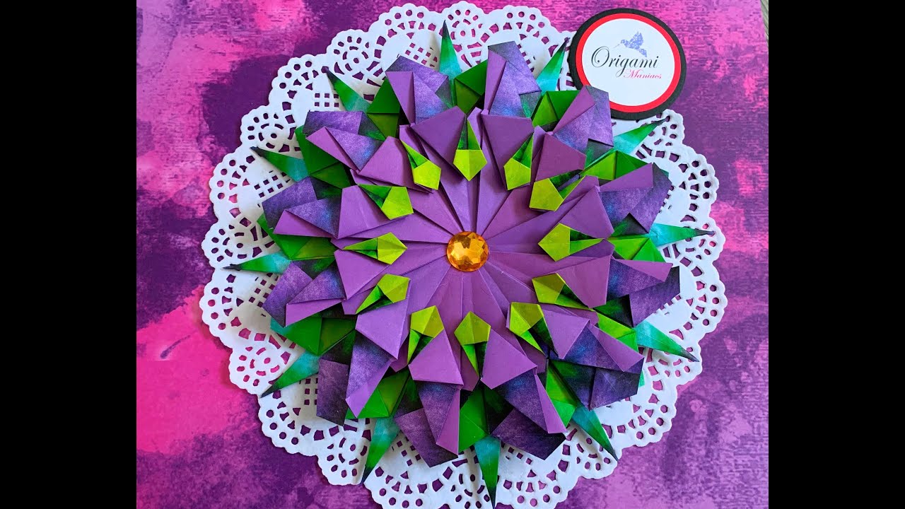 Origami Maniacs 424: Unicorn Mandala