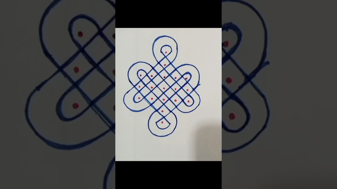 Humanity is just like the design of rangoli. 