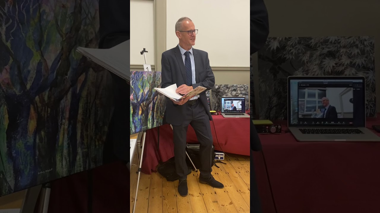 Kevin Flint’s story of Anthony Marshall’s art and the Echoes project in Hathersage 23.10.21