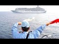 【感動】海賊から日本の豪華客船を守った自衛隊が任務を終えて客船に目をやると・・・