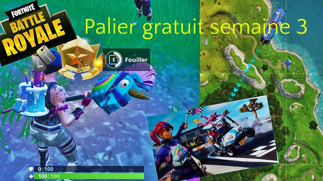 tuto trouver le palier cache de la semaine 3 saison 5 fortnite battle royale - fortnite palier gratuit semaine 3 saison 8