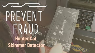 Hunter Cat Card Skimmer Detector Review // Becky Stern