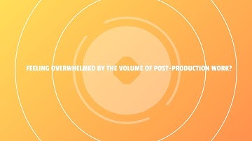 🎬✂️ Feeling overwhelmed by the volume of post-production work?
